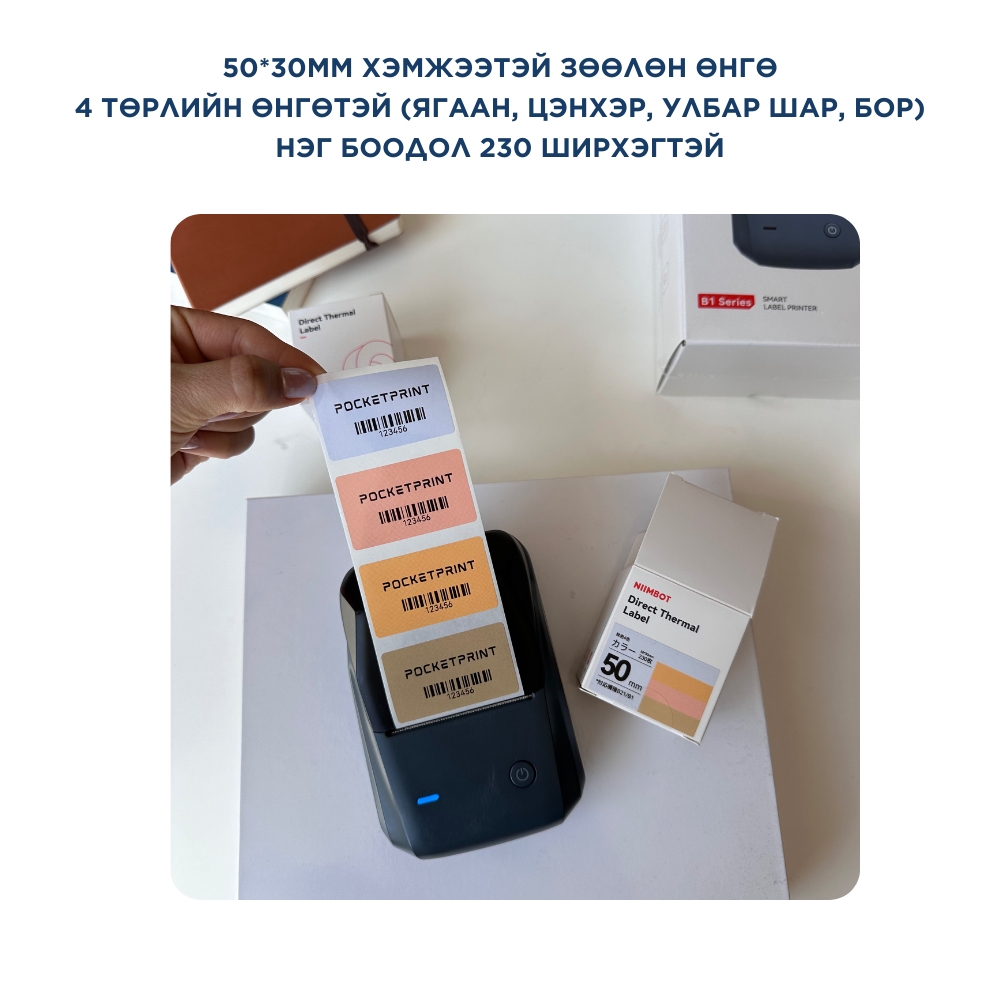 B1 ШОШГО ХЭВЛЭГЧ СТИКЕР ЦААСНУУД